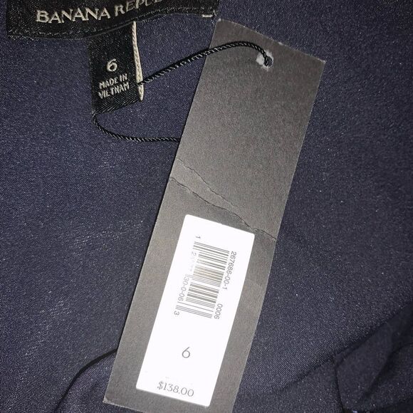 Banana Republic Stripe Sleeveless Shift Dress - Picture 6 of 7